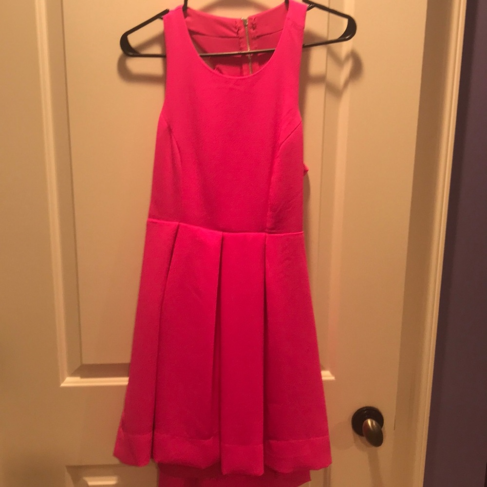 Lulus keyhole dress - pink